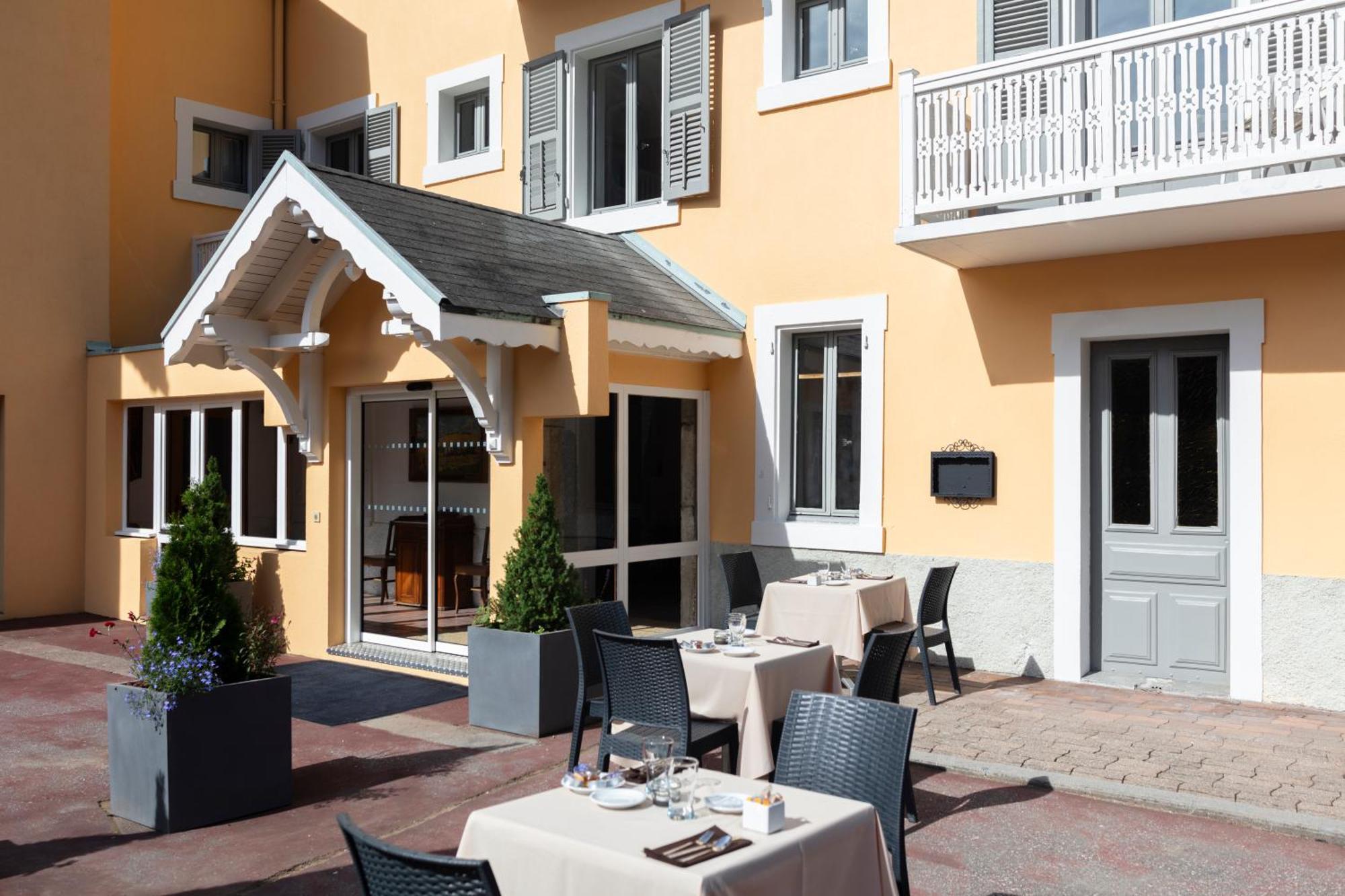 Hotel Le Belvedere Brides-les-Bains Exteriör bild